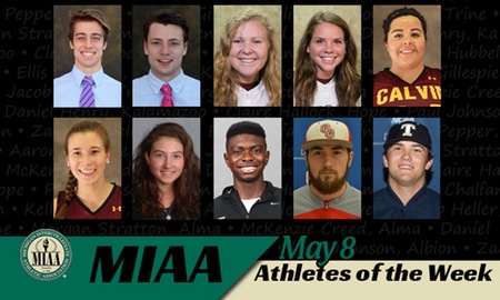 MIAA Announces Athletes of the Week for May 8
