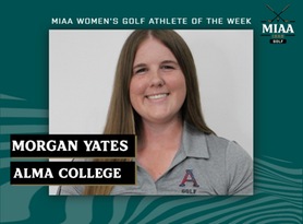 Morgan Yates, Alma, MIAA Women's Golf Athlete of the Week 9/19/22