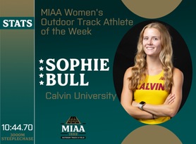 Sophie Bull, Calvin, MIAA Women's Outdoor Track Athlete of the Week 4/1/24