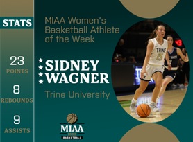 Sidney Wagner, Trine, MIAA Women's Basketball Athlete of the Week 12/11/23