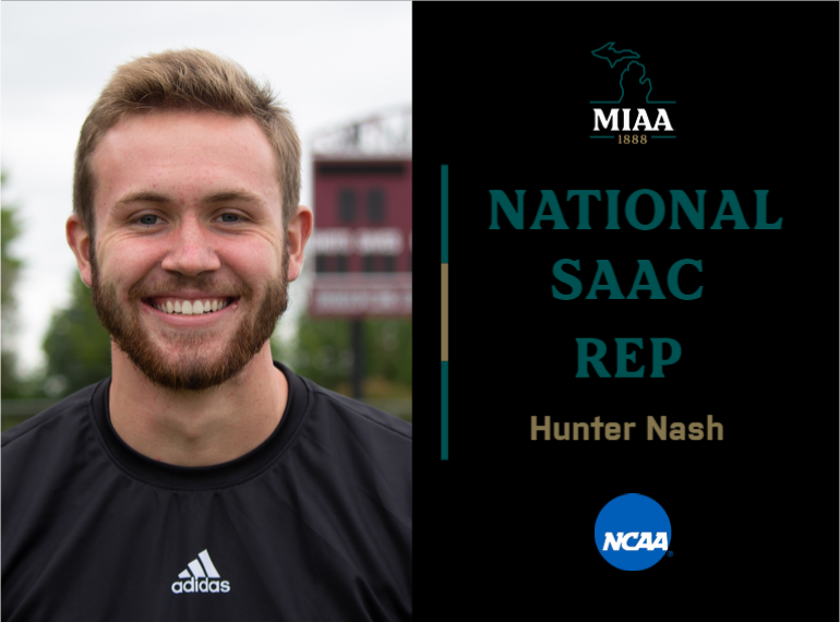MIAA's Hunter Nash Named National SAAC Representative