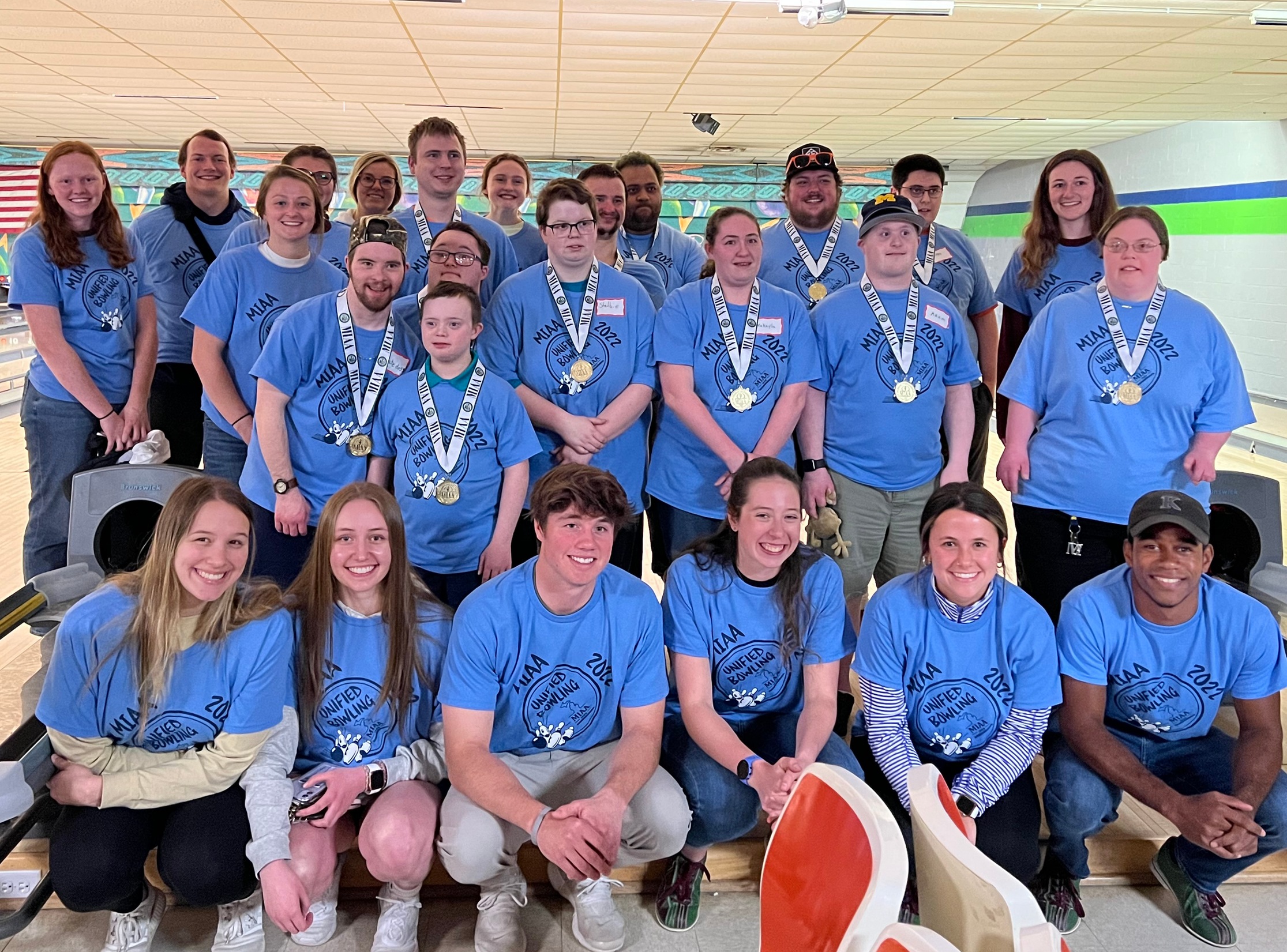 MIAA Concludes 2022 NCAA Division III Week with Unified Bowling Event