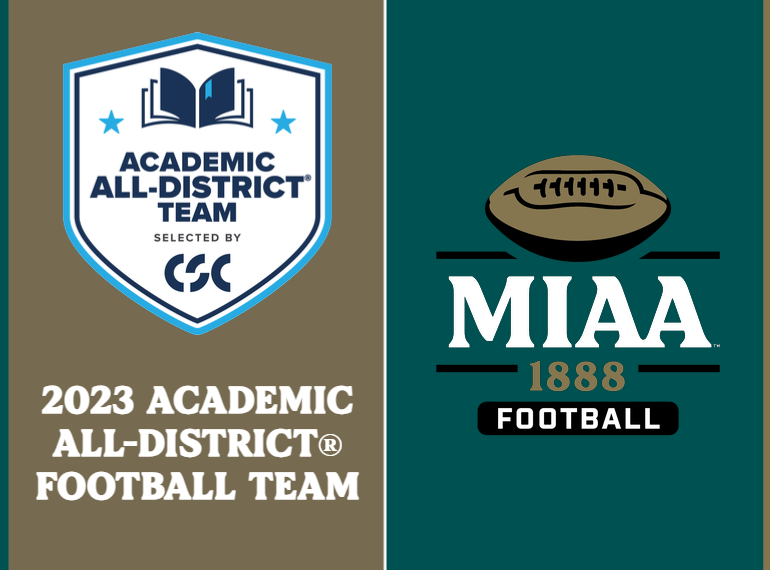 Thirty-Five MIAA Football Players Receive CSC Academic All-District&reg; Recognition