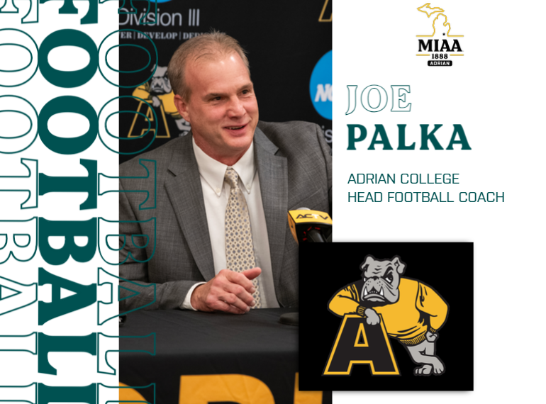 Joe Palka Named 24th Head Coach of Adrian College Football