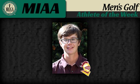 Holland Named Oct. 9 MIAA Men's Golf Athlete of the Week