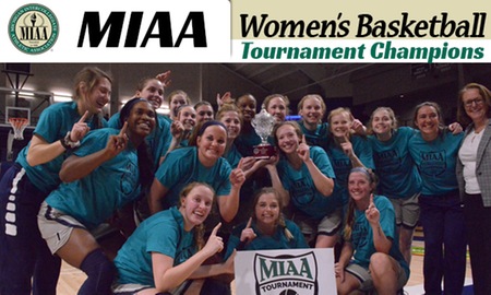 Trine Outlasts Hope in Double Overtime to Win MIAA Women's Basketball Tournament Title