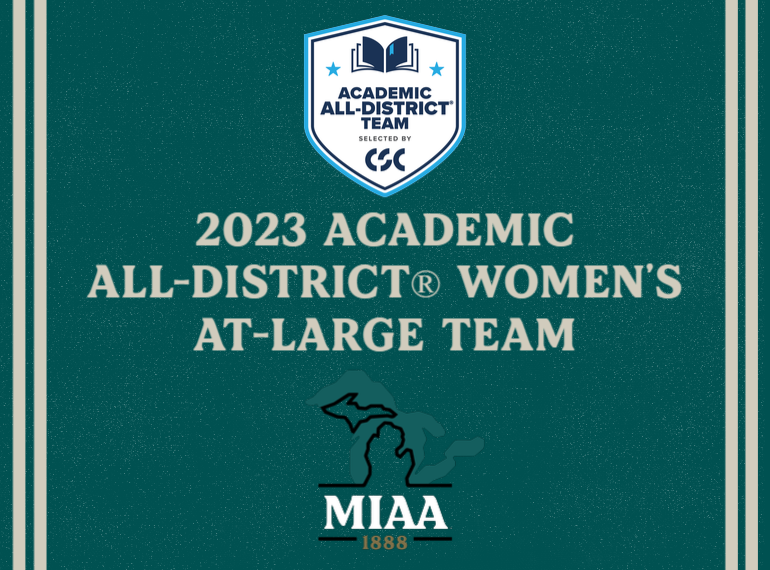 Twenty MIAA Student-Athletes Selected to CSC Academic All-District&reg; Women's At-Large Team