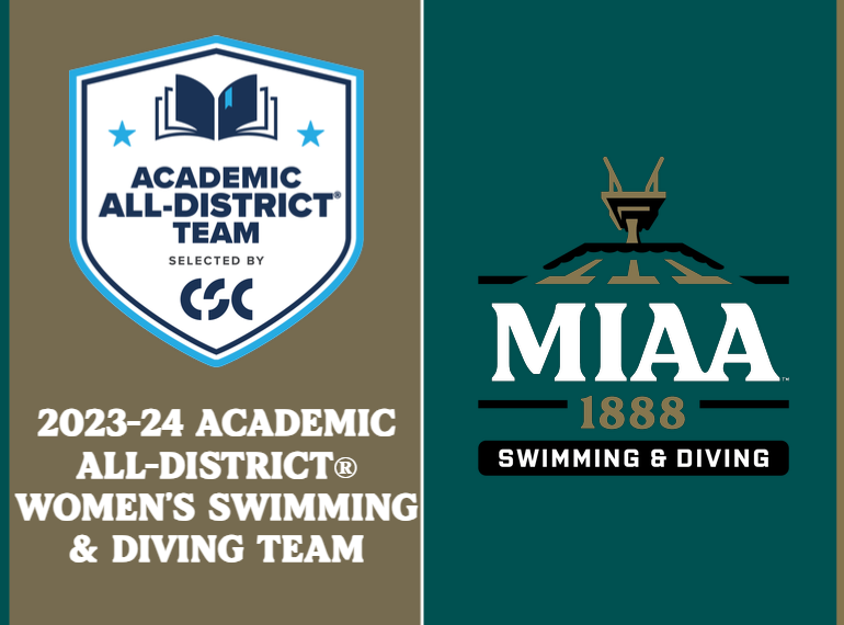 Nineteen MIAA Women's Swimming and Diving Student-Athletes Earn CSC Academic All-District&reg; Honors
