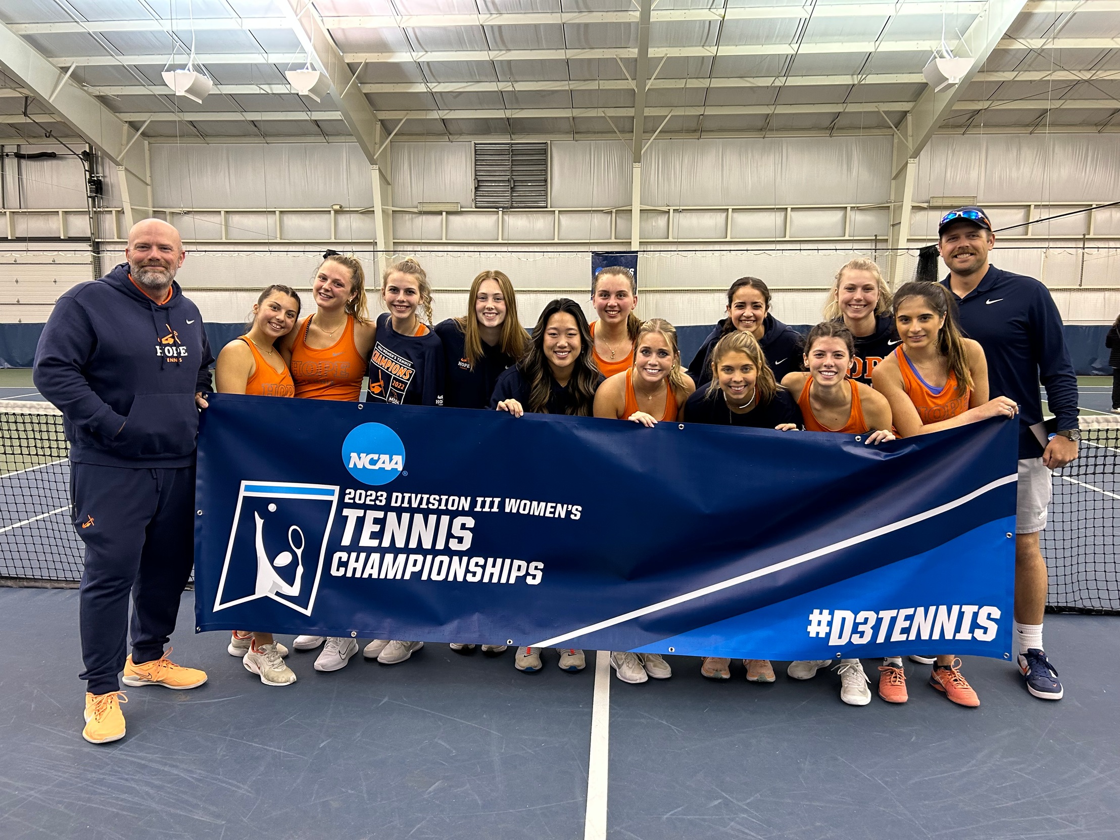 Hope Women's Tennis Falls to North Central in NCAA Tournament Opener