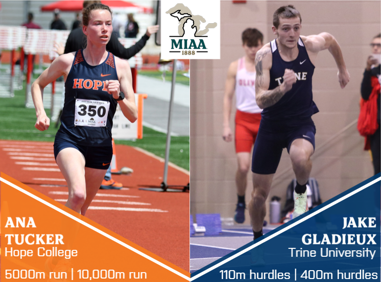 Hope's Tucker and Trine's Gladieux Earn All-American Status at 2023 NCAA DIII Outdoor Track &amp; Field Championships
