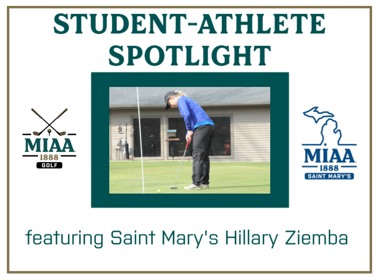 #D3MIAA Student-Athlete Spotlight:  Hillary Ziemba, Saint Mary's