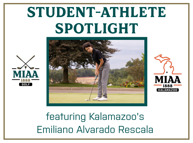 #D3MIAA Student-Athlete Spotlight:  Emiliano Alvarado Rescala, Kalamazoo